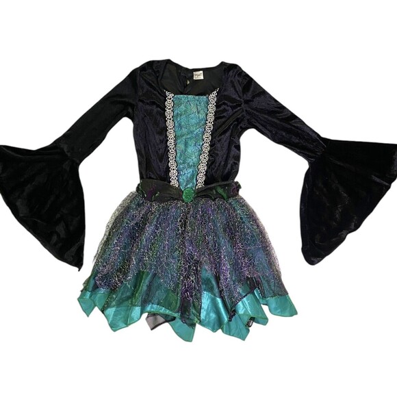 Spirit Halloween Enchanted Witch Costume Girls Medium Size 8-10 - Picture 2 of 7